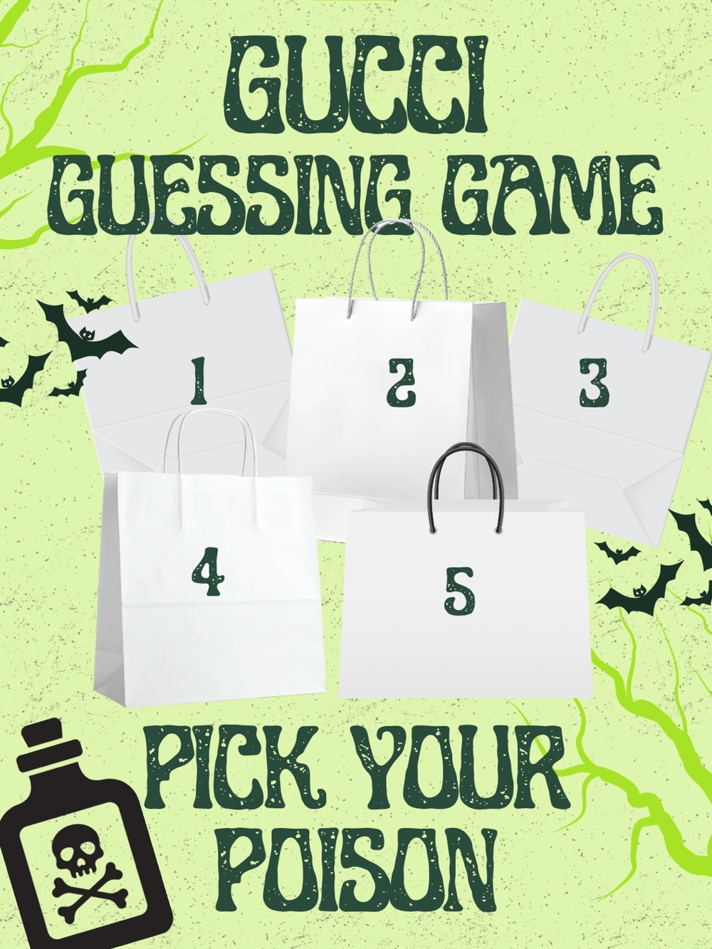 ⭐️ 10/3 Saturday- GUCCI TRICK or TREAT 👻! - Picture 3 of 3